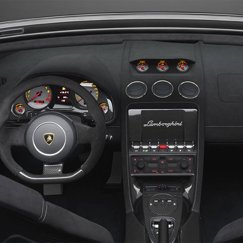 Gallardo Carbon Radio Cover